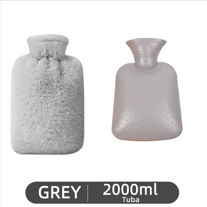 Cozy Faux Fur Hot Water Bag Warmer - Your Perfect Winter Companion