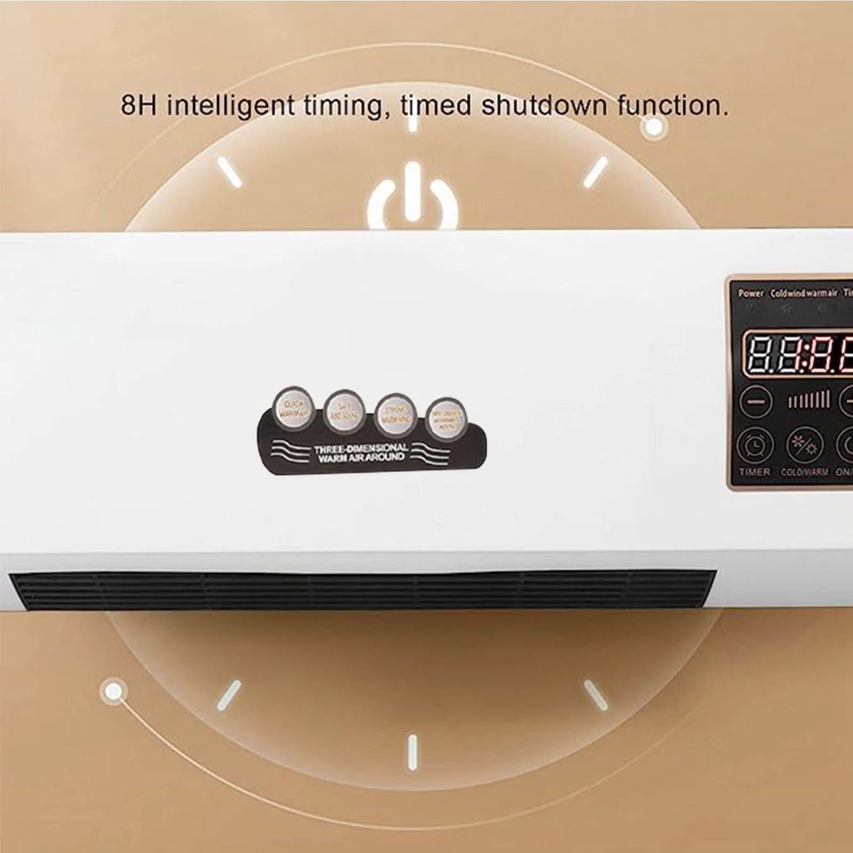 Wall-Mounted Air Conditioner with Heat Function – Perfect Climate Control for Small to Medium Rooms