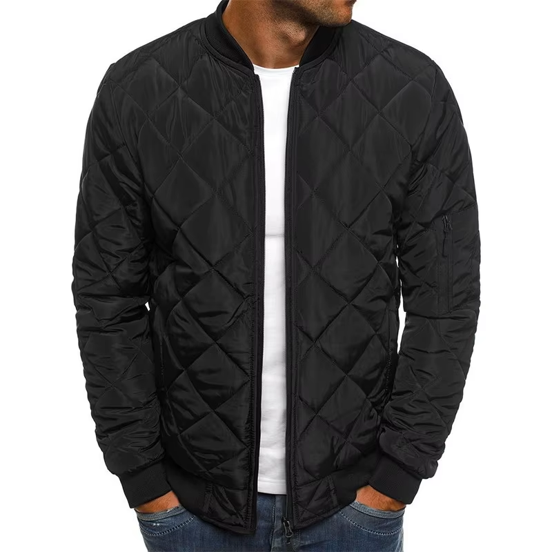  Men'S Cotton Jacket Thick and Warm 