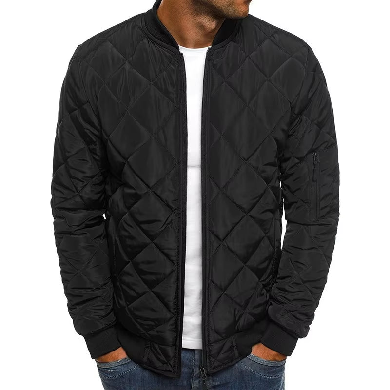  Men'S Cotton Jacket Thick and Warm 