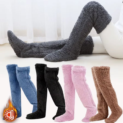 Stay Cozy This Winter with Our Teddy Bear Mid-Calf Knee Pads - Perfect for Halloween and Beyond!