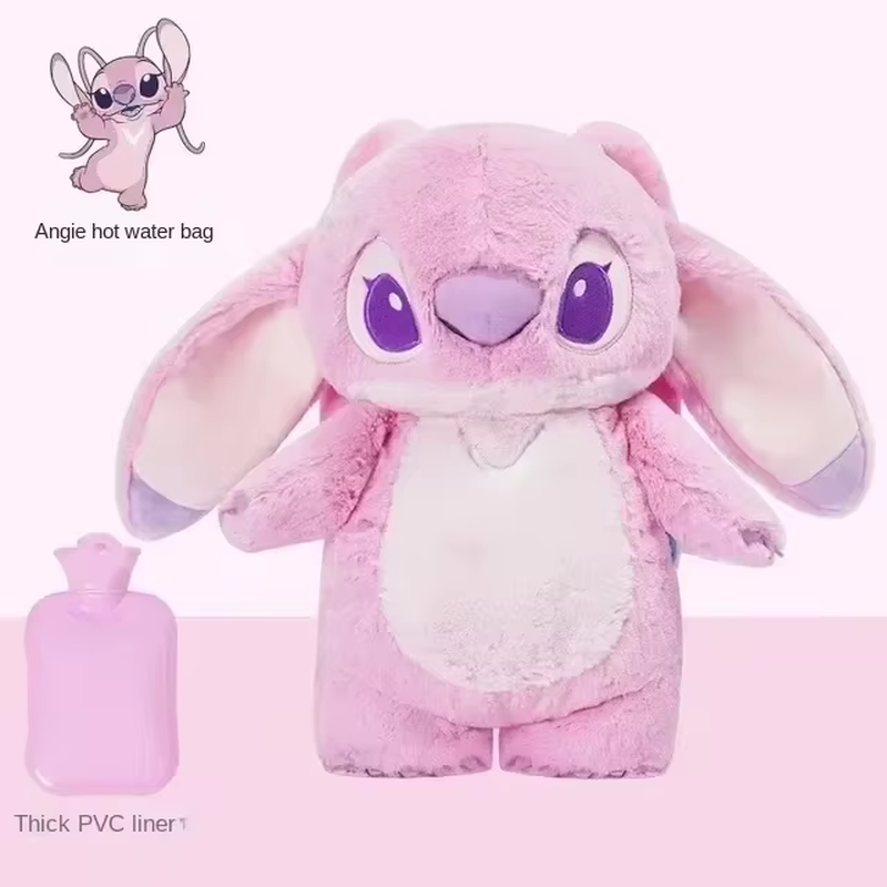Cozy Up with the Lilo & Stitch Stitch Angel Lotso Plush Hand Warm Bottle – Perfect for Movie Lovers!
