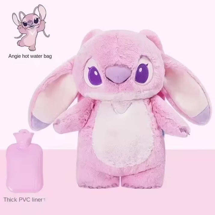 Cozy Up with the Lilo & Stitch Stitch Angel Lotso Plush Hand Warm Bottle – Perfect for Movie Lovers!