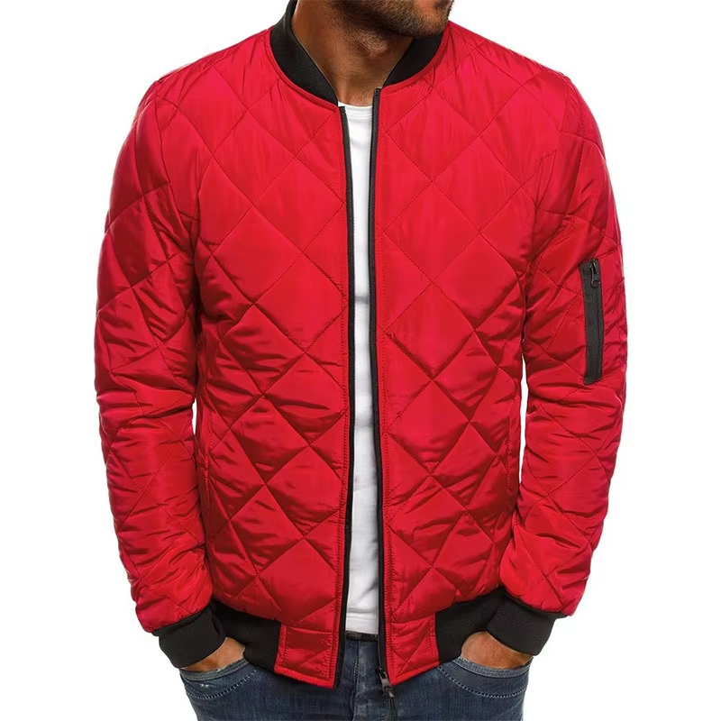  Men'S Cotton Jacket Thick and Warm 
