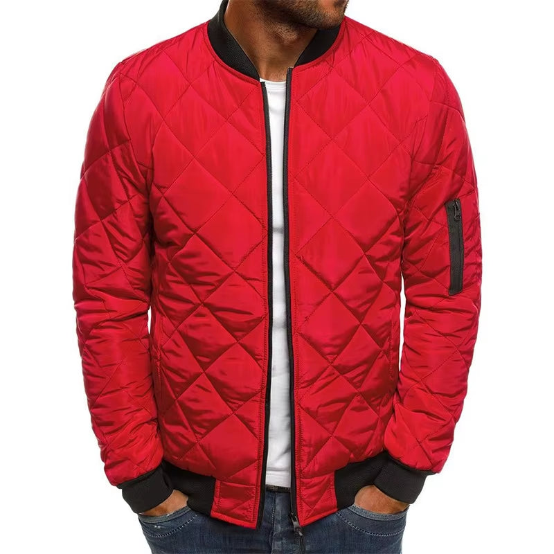  Men'S Cotton Jacket Thick and Warm 