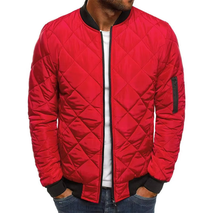  Men'S Cotton Jacket Thick and Warm 