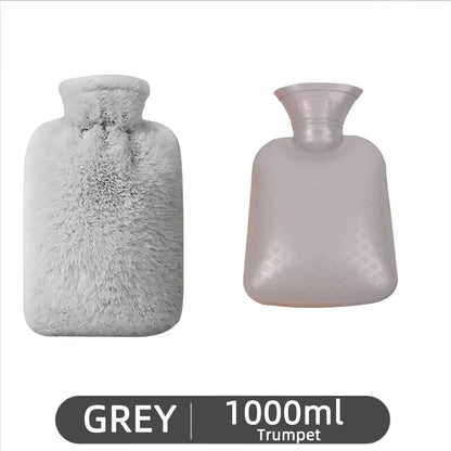 Cozy Faux Fur Hot Water Bag Warmer - Your Perfect Winter Companion