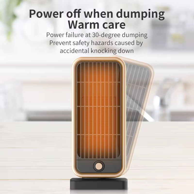 Stay Cozy Anywhere with the 500W Portable Electric Heater - Perfect for Your Room, Feet, and Hands!
