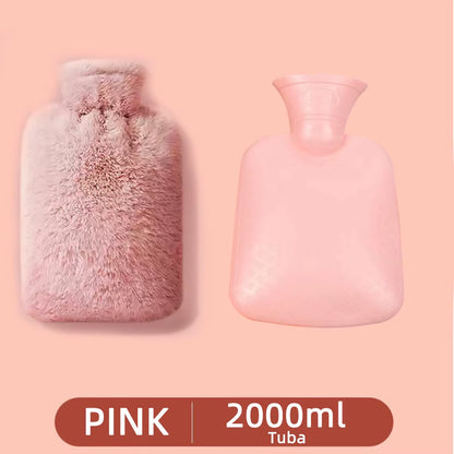 Cozy Faux Fur Hot Water Bag Warmer - Your Perfect Winter Companion