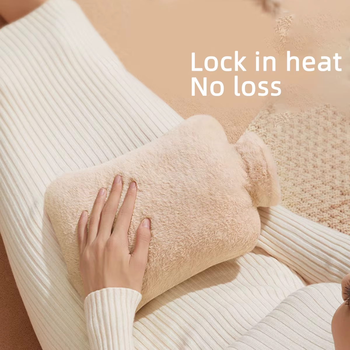 Cozy Faux Fur Hot Water Bag Warmer - Your Perfect Winter Companion