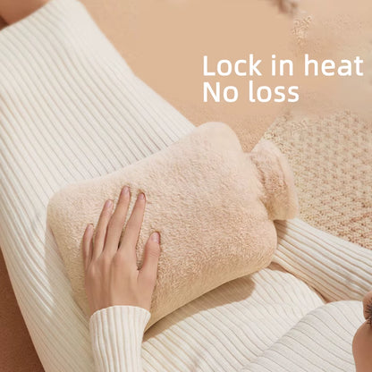Cozy Faux Fur Hot Water Bag Warmer - Your Perfect Winter Companion