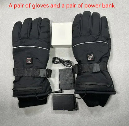 Waterproof Electric Heating Gloves for Winters