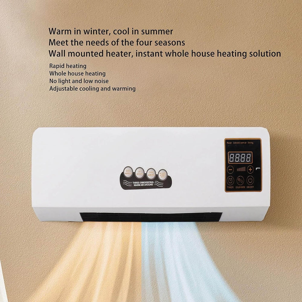 Wall-Mounted Air Conditioner with Heat Function – Perfect Climate Control for Small to Medium Rooms