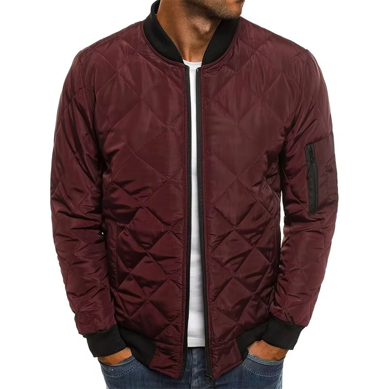  Men'S Cotton Jacket Thick and Warm 