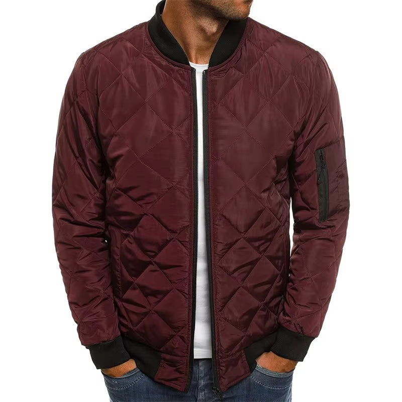  Men'S Cotton Jacket Thick and Warm 